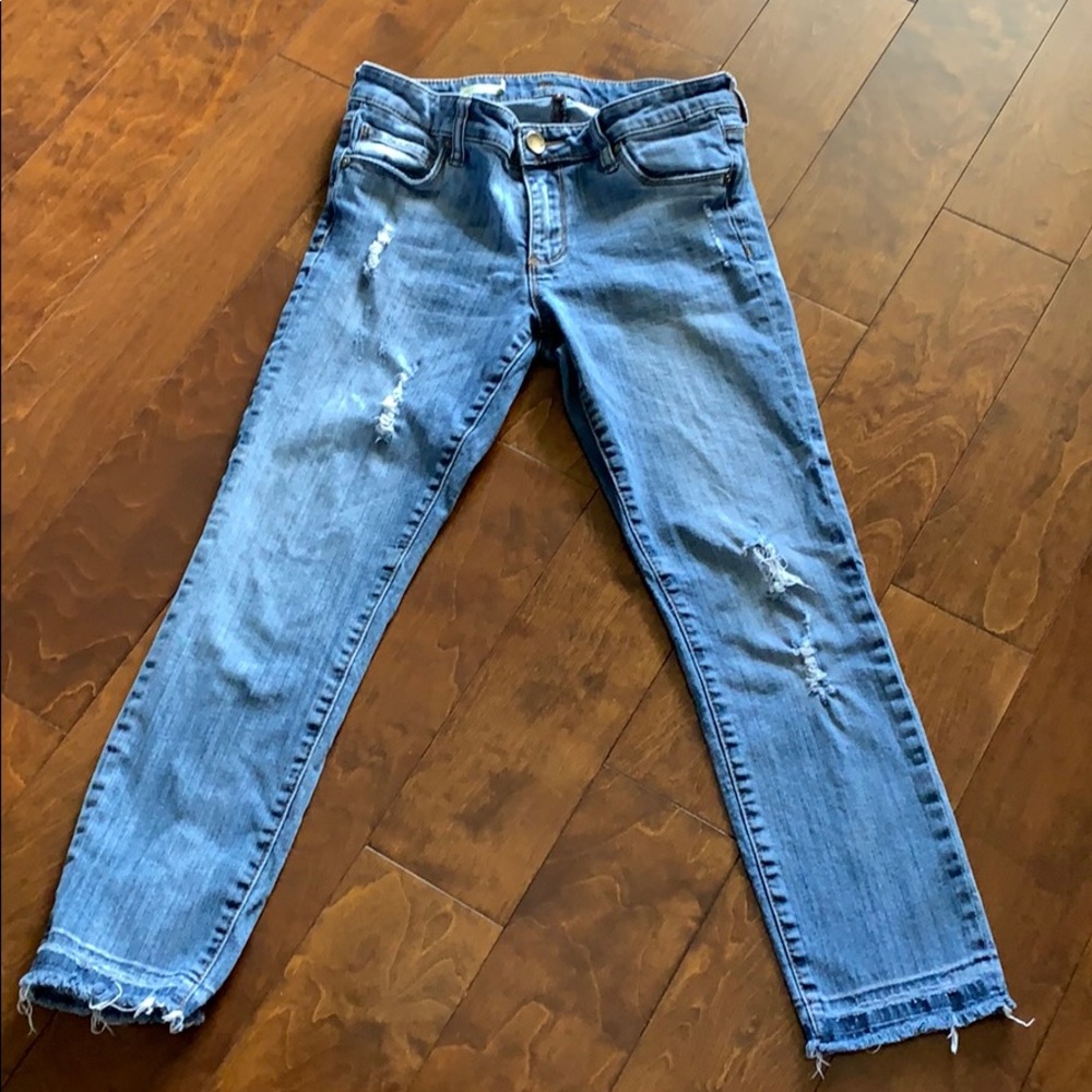 Kut from the Kloth Reese Ankle straight leg jeans